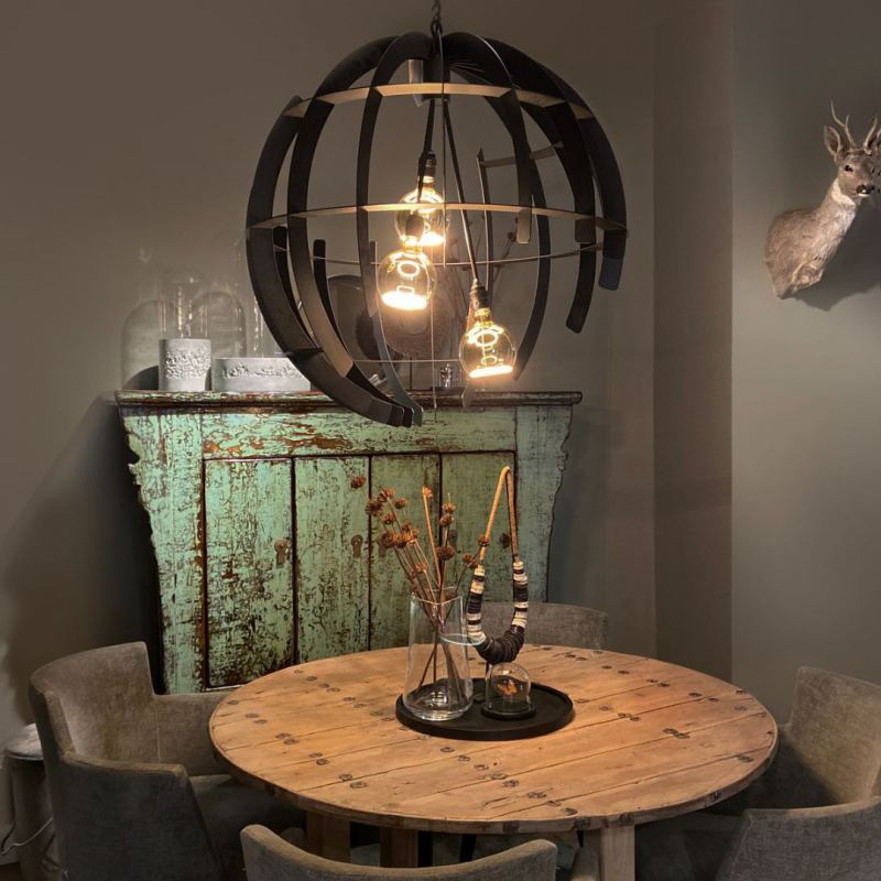 2407 - Lampe suspendue Terra ronde Ø80 cm 