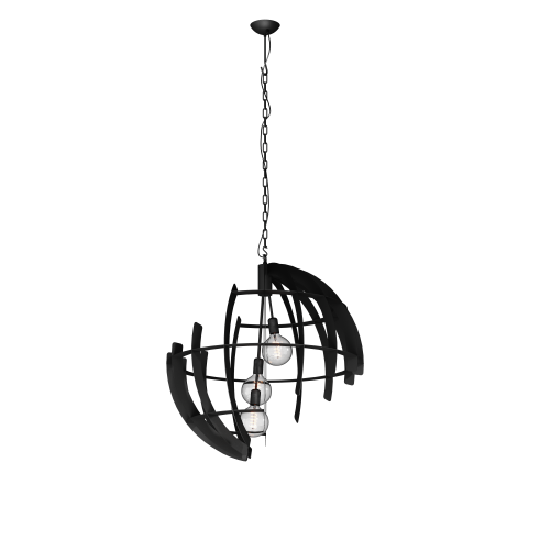 2407 - Lampe suspendue Terra ronde Ø80 cm 