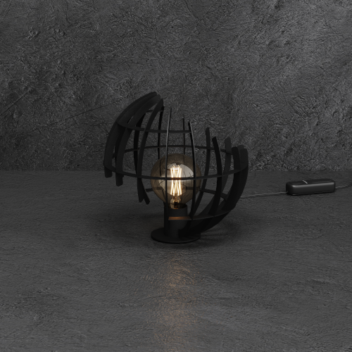 2411 - Terra lampe de table 35cm 