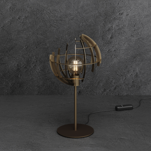 2412 - Terra lampe de table 65cm 