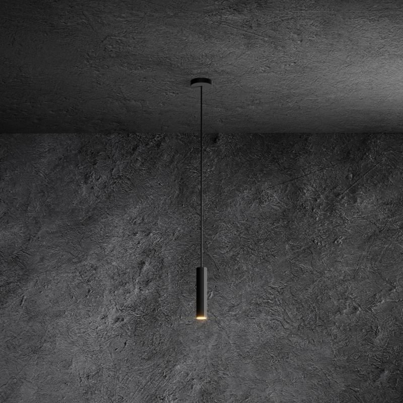 3152 - Lampe suspendue Salerno ronde - 1 lumière 