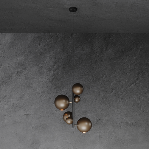 4402 - Urbino lampe suspendue ronde Ø45 cm - 2 lumières 