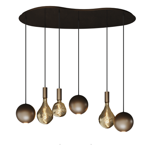 4510 - Gerace lampe suspendue organique petite 