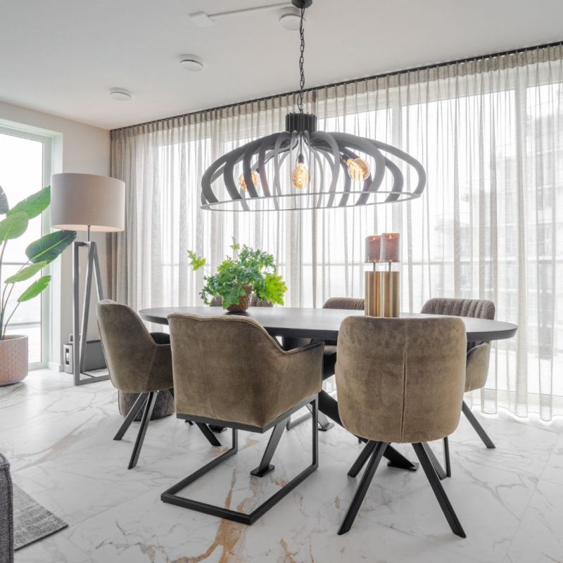 8610 - Catania lampe suspendue ovale 