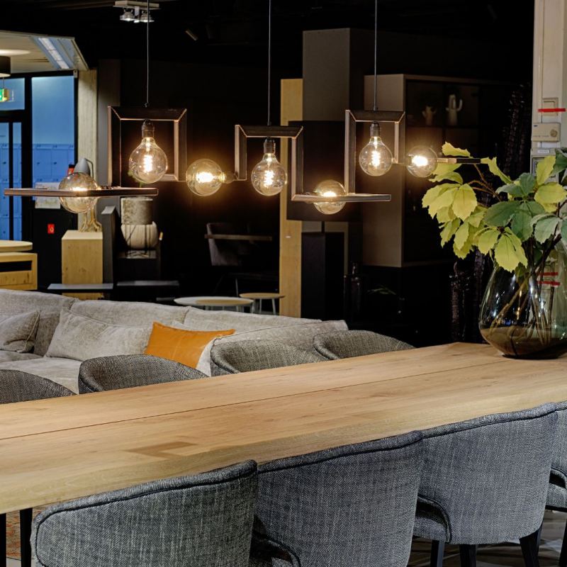 9525 - Tortona lampe suspendue 7 lumières 
