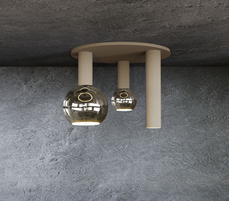 4365 - Riva Plafonnier Ø35 cm - 3 lumières  