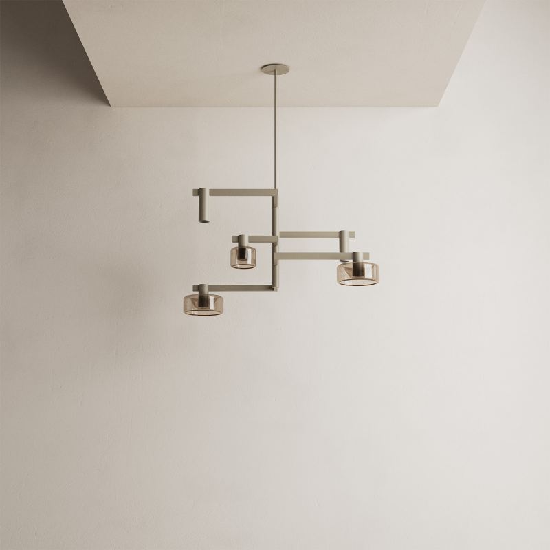 2210 - Palau rond - 5 lumières 