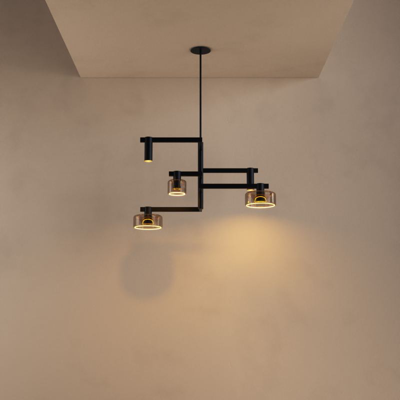 2210 - Palau rond - 5 lumières 