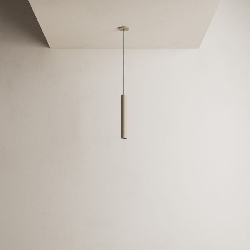 3510 - Lampe suspendue Riva ronde Ø10 cm - 1 lumière 