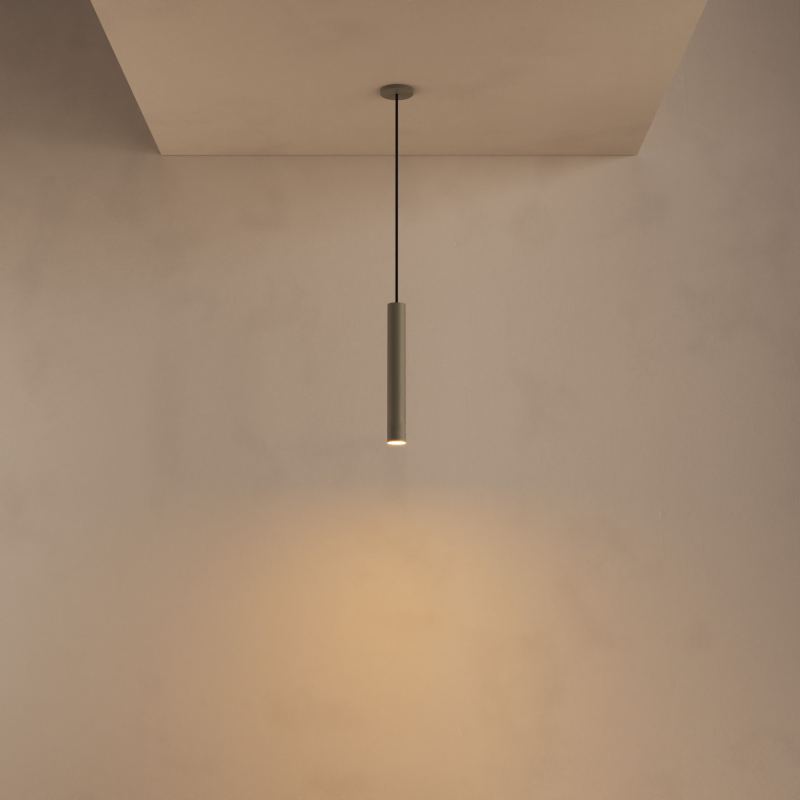 3510 - Lampe suspendue Riva ronde Ø10 cm - 1 lumière 