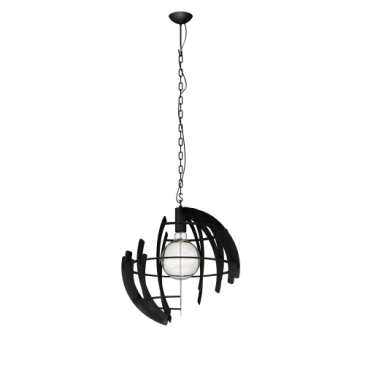 2400 - Terra lampe suspendue ronde Ø60 cm 