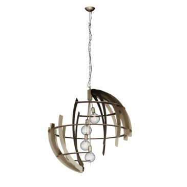 2401 - Terra lampe suspendue ronde Ø100 cm