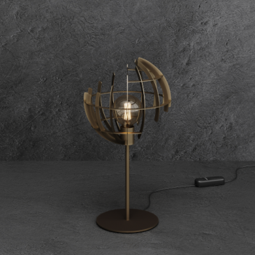 2412 - Terra lampe de table 65cm