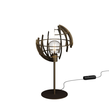 2412 - Terra lampe de table 65cm