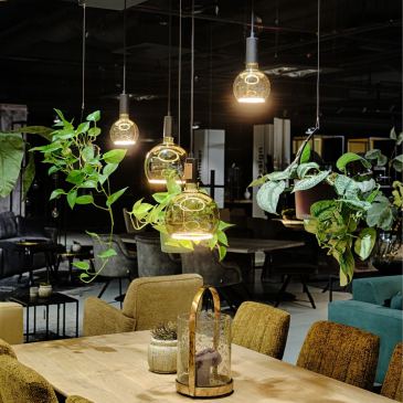 2815 - Bryggen luminaire à plantes droit 