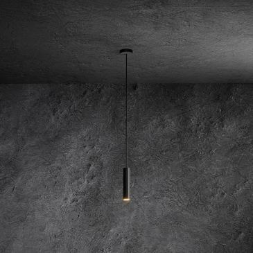 3152 - Lampe suspendue Salerno ronde - 1 lumière
