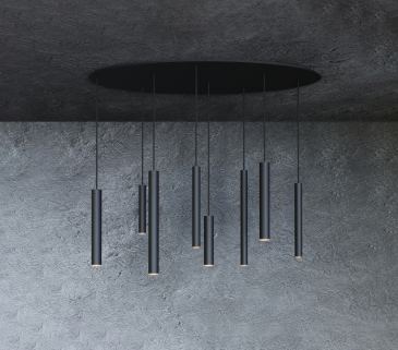 3501 - Mello lampe suspendue ovale 
