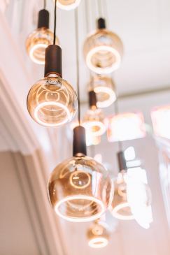 40074 - Segula 007 lampe suspendue droite 170cm - 9 lumières