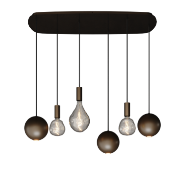 4530 - Gerace lampe suspendue ovale danois petite 