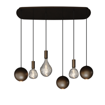 4530 - Gerace lampe suspendue ovale danois petite