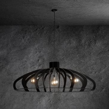 8610 - Catania lampe suspendue ovale