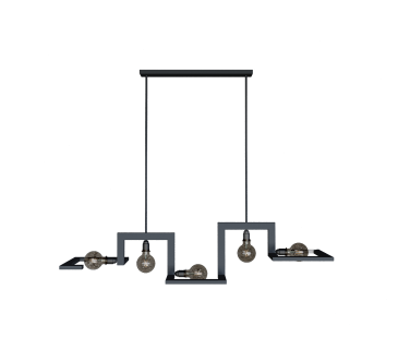 9510 - Tortona lampe suspendue 5 lumières