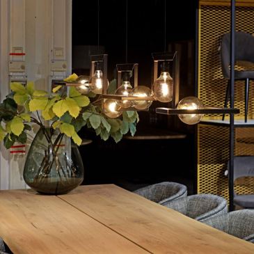9525 - Tortona lampe suspendue 7 lumières 