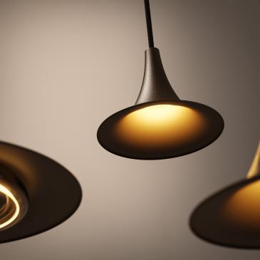 6720 - Lampe suspendue Arezzo ronde Ø50cm - 5 lumières