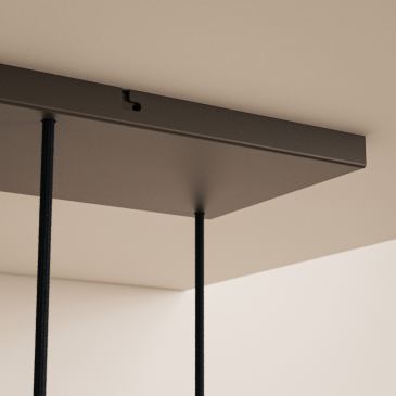 4300 - Lampe suspendue Riva droite 145cm - 7 Lumières 