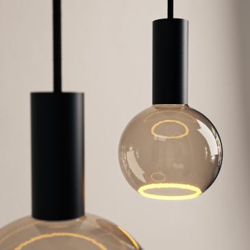 4302 - Lampe suspendue Riva droite 100cm - 5 lumières 
