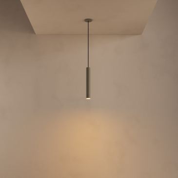 3510 - Lampe suspendue Riva ronde Ø10 cm - 1 lumière 